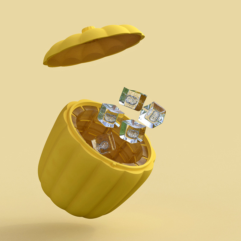 Amazon Explosiva rejilla de hielo Stanley película de cubitos de hielo taza Stanley cubo de hielo de calabaza molde de cubitos de hielo de silicona