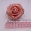 7cm simulation PE rose foam flower head fake flower wedding furnishing LED decorative flower cross -border foam rose