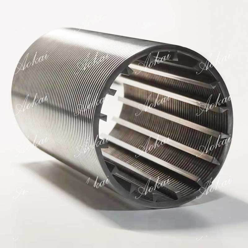 过滤用全焊式镀锌石油绕丝筛管 精度可达0.1mm筛管 过滤筛管厂家