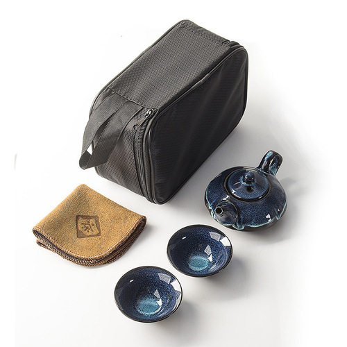Tao Ci Ba Jian Zhan Kiln Transformation Tea Set Wholesale Company Gift Gift Box Ceramic Complete Gift Set