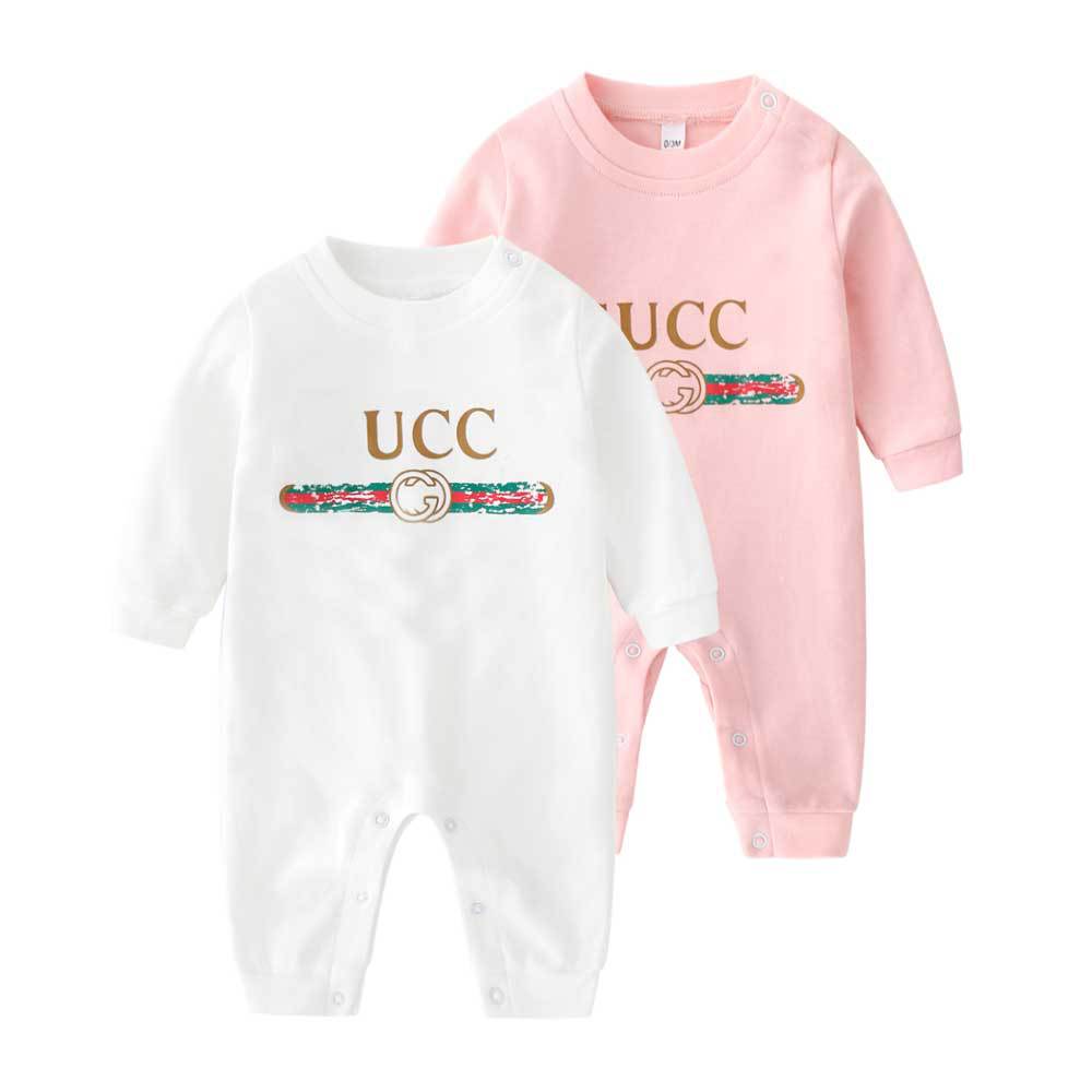 Cotton long-sleeve with a round collar for new born