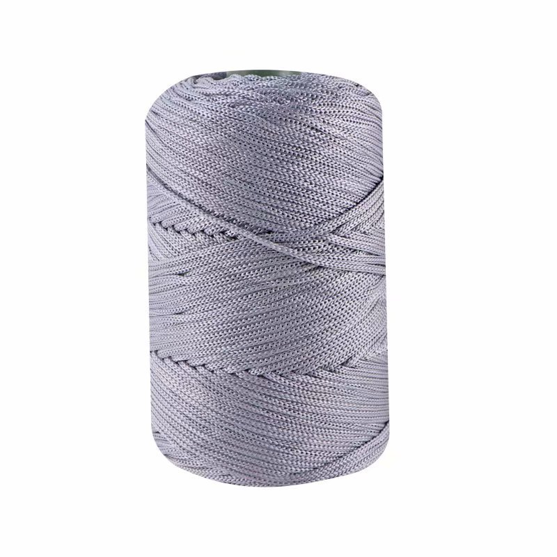 Ice Linen Yarn for Hat Knitting, Summer Cool Hat Ice Silk Yarn Ball, Ribbon Yarn, Thick Hollow Yarn, Crochet Hat Wholesale, Fine-Spun Crochet Yarn