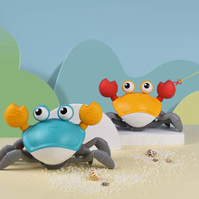 爆款正品水陆大螃蟹儿童拖拉学走路戏水螃蟹宝宝婴儿学洗澡玩具