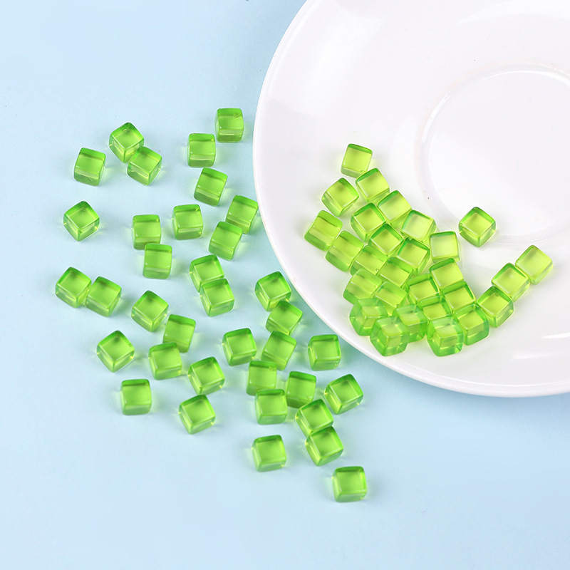 Transparent grass green