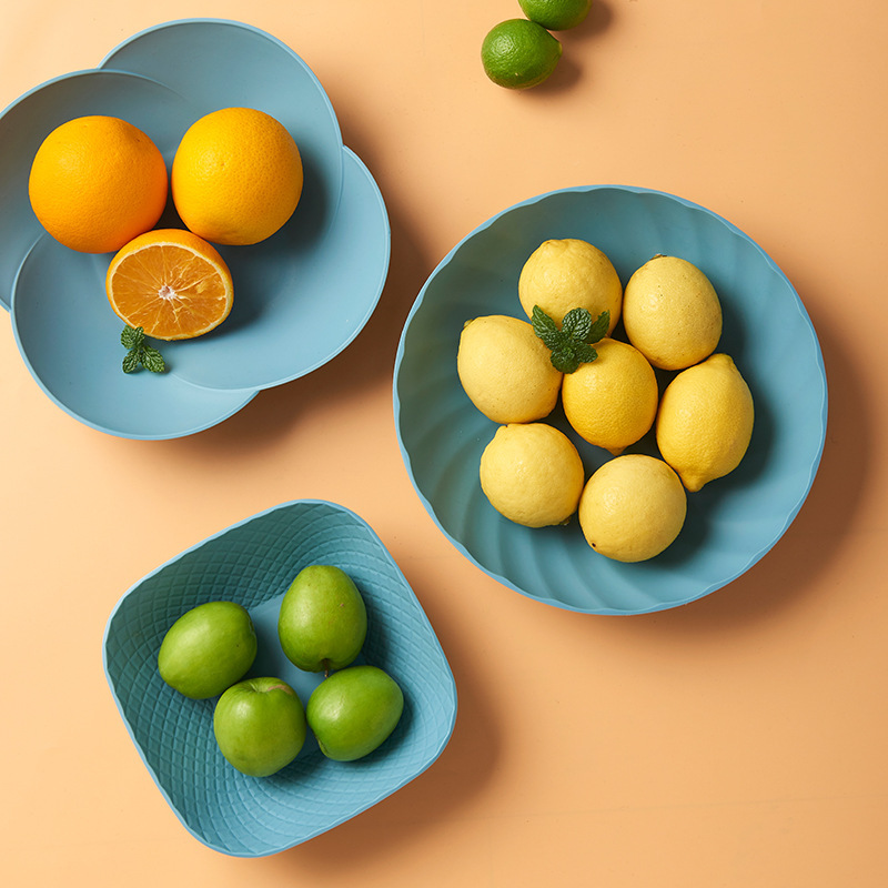 Fruit Plate Nordic Style Living Room Household Dried Fruit Plate Coffee Table Plate Fruit Basket Snack Candy Plate Creative Fashion European Style Fruit Plate Nordic Style Living Room Household Dried Fruit Plate Coffee Table Plate Fruit Basket Snack Candy Plate Creative Fashion European Style