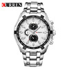 Fashionable watch strap stainless steel, high-end quartz watches, wish, Switzerland