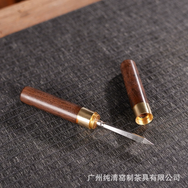 Large tea knife ebony