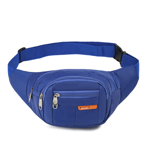 Manufacturer wholesale new trendy Korean style sports men's waist bag waterproof shoulder crossbody bag outdoor mobile phone waist bag