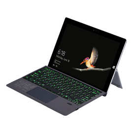 适用于微软键盘Surface pro7蓝牙键盘GO1234磁吸无线键盘带背光