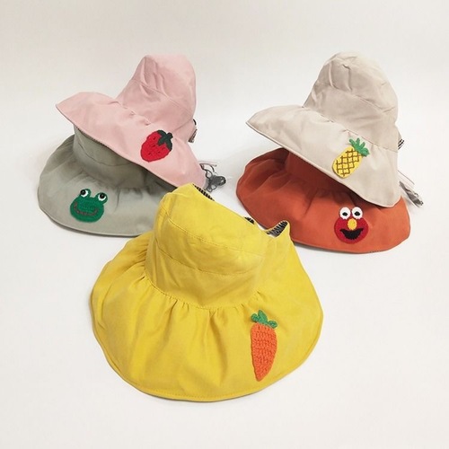 Little Daisy Hat Women's Summer Children's Empty Hat Sun Protection Sun Hat Big Brim Beach Hat Parent-child Travel Sun Hat