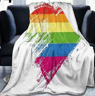 Creative keep warm duvet, digital double-sided flannel sofa