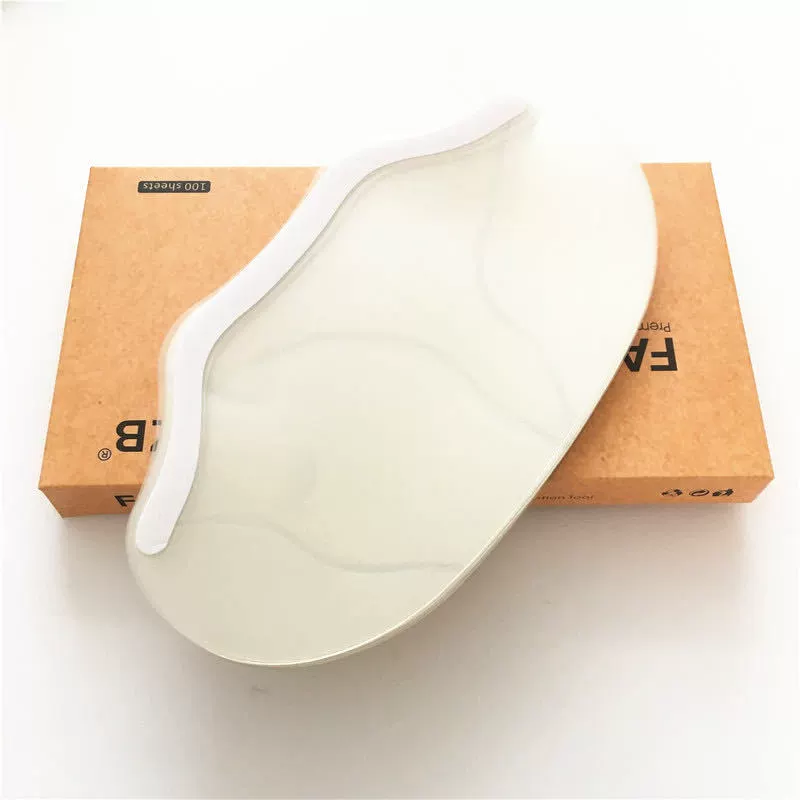 Одноразовая прозрачная парикмахерская маска, водонепроницаемая и защищающая от ломкости волос, наклейка для закрытия челки, защитный щиток для лица.