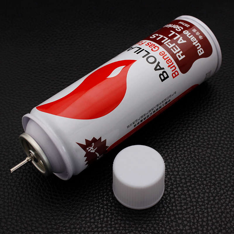 Polaroid White lighter Universal gas 257ML lighter accessories gas factory wholesale
