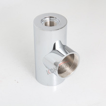 厂家直供 不锈钢电镀滚珠三通主体滚珠三通厨房水龙头壳体