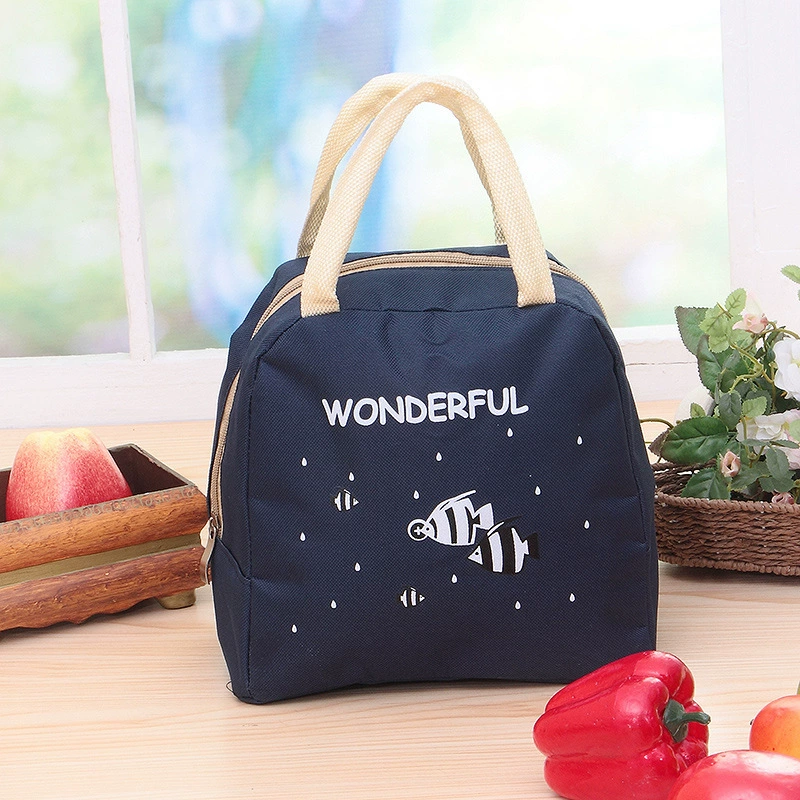 Милая lunch box сумка для учащихся начальной школы, портативная вместительная термос