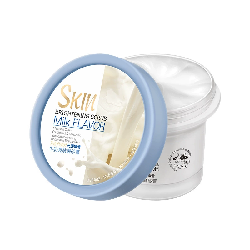 Скраб для тела с эксфолиацией (Fenyi) Milk Flavor, 100 г — очищение пор и смягчение