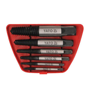 YATO易尔拓6件套断丝起出器直径3-25mm螺丝取出器YT-0590