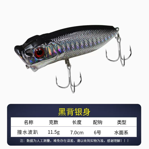 Black Back Silver