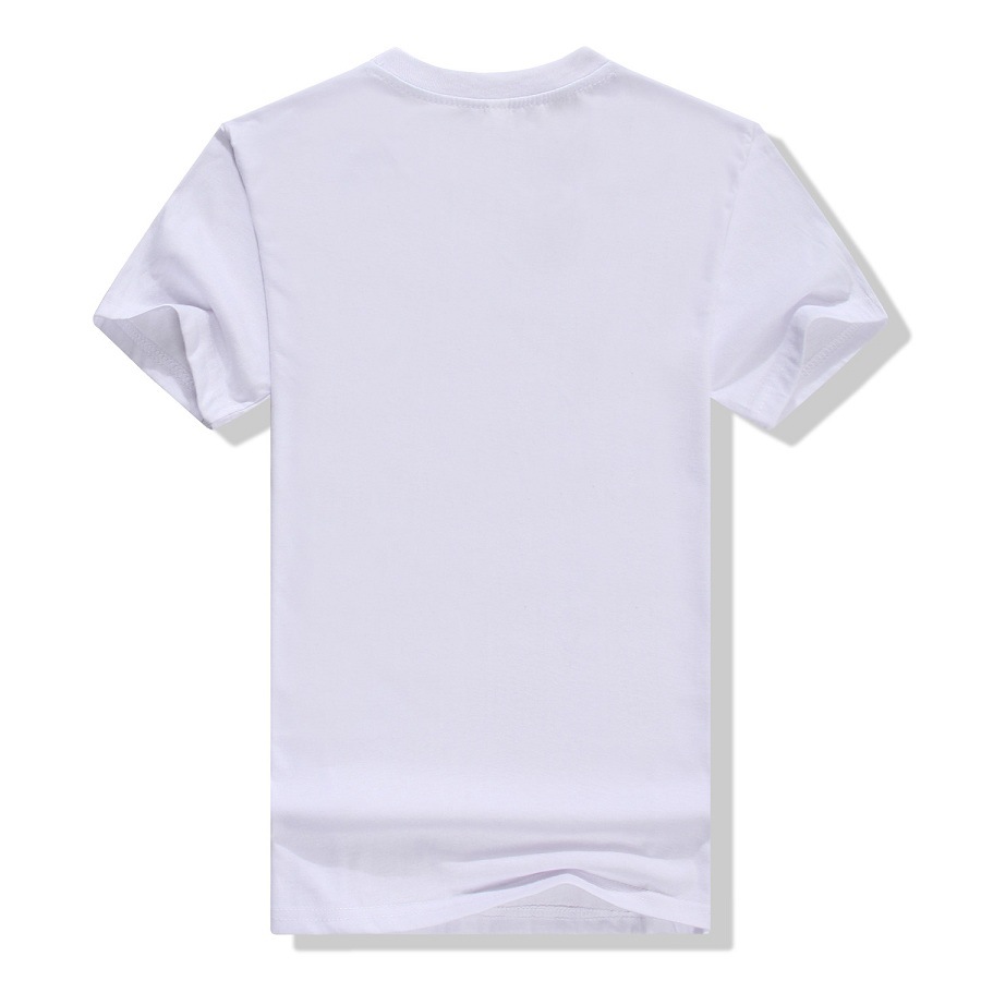 Camisetas de cuello redondo de poliéster y algodón, camisetas publicitarias con logotipo personalizado, camisetas culturales, camisetas tipo polo, uniformes de equipo hechos a medida, ropa de trabajo, camisetas de manga corta al por mayor. image 8