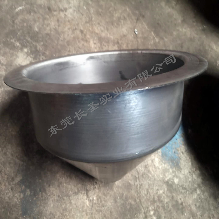 厂家优惠低价旋压机 不锈钢 锥形下料斗 数控旋压加工