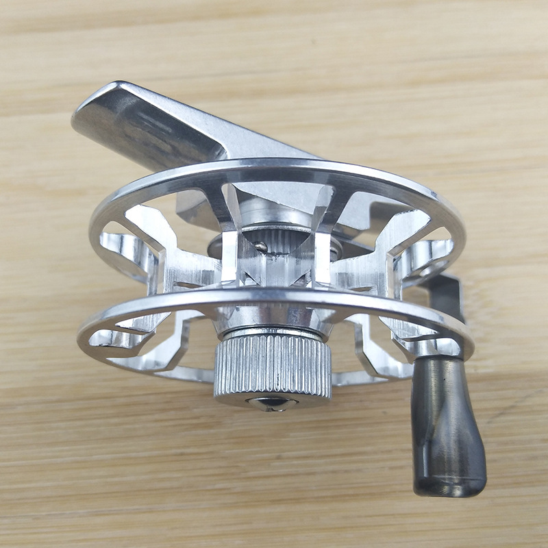 Haisei D55 Lightweight All-Metal Ice Fishing Reel 3