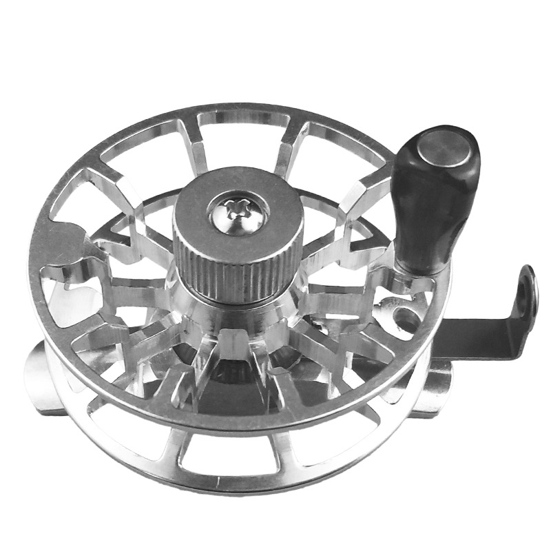 Haisei D55 Lightweight All-Metal Ice Fishing Reel 5