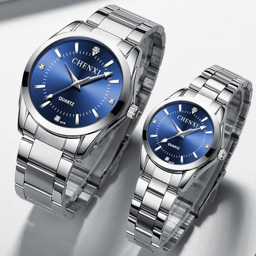 Chenxi cross-border watch women's watch couple watch wholesale waterproof watch men's quartz watch