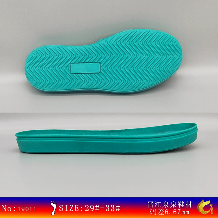 Quanquan обувной Материал Фабрика оптовая продажа на заказ TPR пластина подошва дети Спорт Отдых подошва TPR