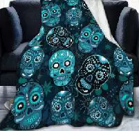 Creative keep warm duvet, digital double-sided flannel sofa