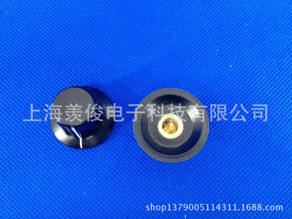 电位器胶木旋钮 K17-1 内孔6MM 直径28MM 高20MM  WTH118 WX112