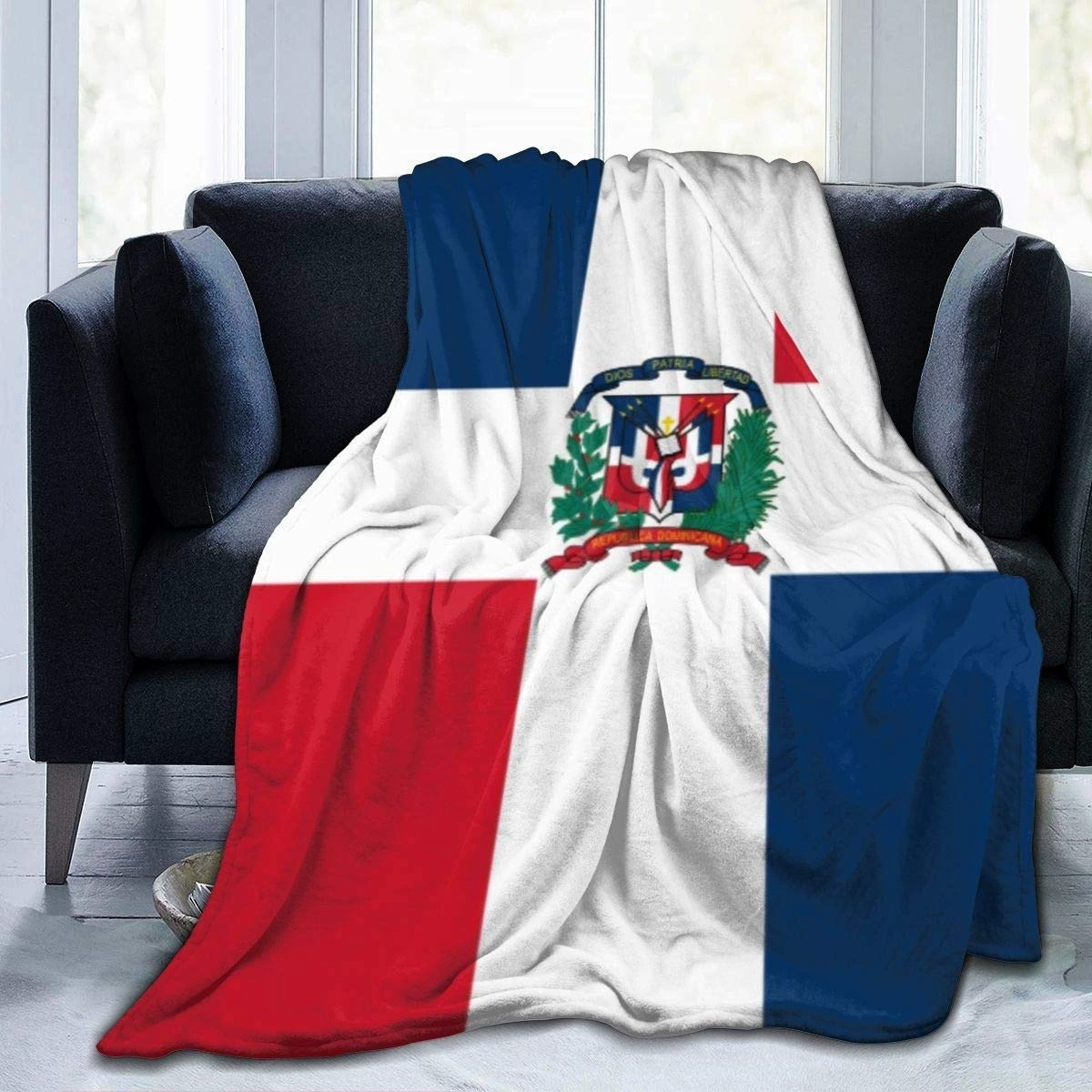 Creative keep warm duvet, digital double-sided flannel sofa