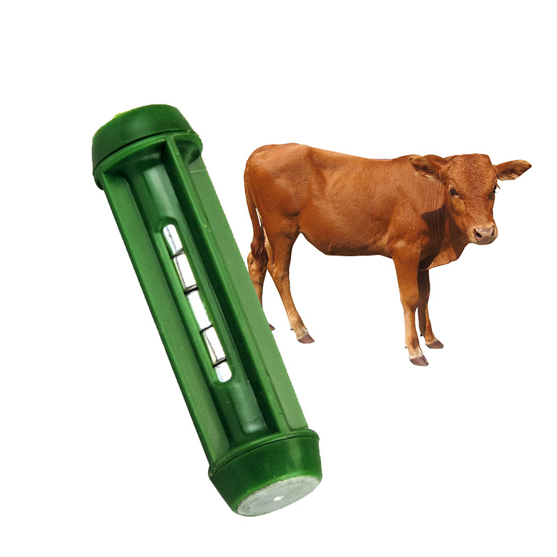 Fábrica directa de vacuno ruminal hierro lechón carne estómago fuerte jaula magnética vaca equipo veterinario