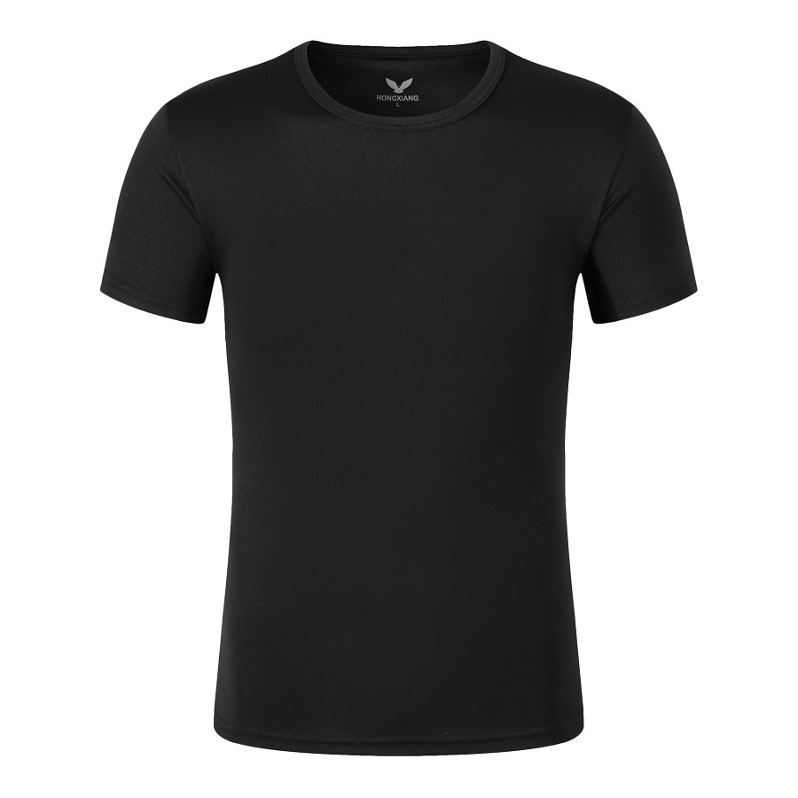 Camiseta Publicitaria de Cuello Redondo de Poliéster de Secado Rápido para Uso Diario