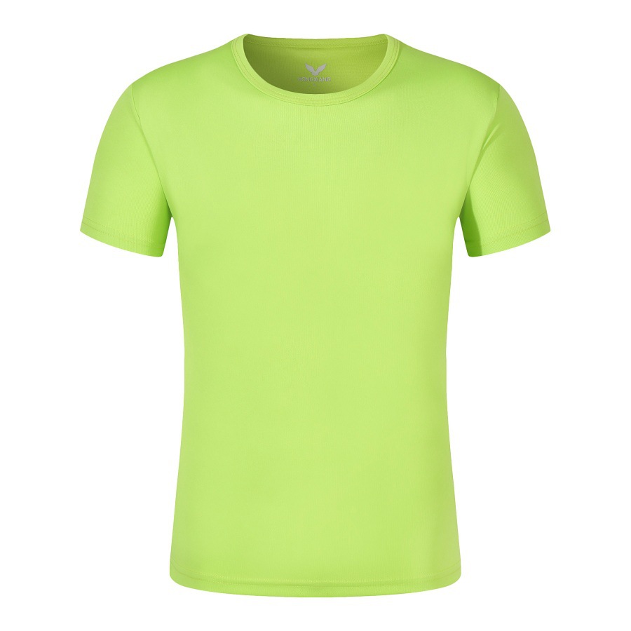 Camiseta Publicitaria de Cuello Redondo de Poliéster de Secado Rápido para Uso Diario
