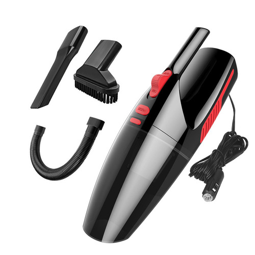 Car-mounted wireless vacuum cleaner 120W high power 12V with light portable dry and wet car home dual-use vacuum cleaner