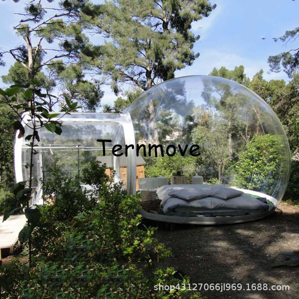 加厚抖音充气星空网红透明泡泡屋户外民宿酒店景区帐篷广告展览