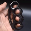 Small black thick round head