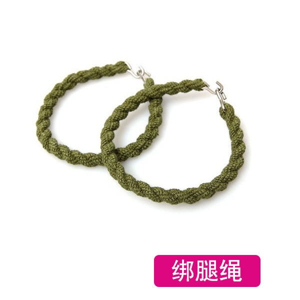 Al Aire Libre leggings cuerda banda tubo cordón pantalones banda elástica práctico montar militar botas Accesorios