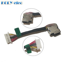 DC Power Port Jack Cable For HP 15-AX 15T-BC P/N:799751-Y50
