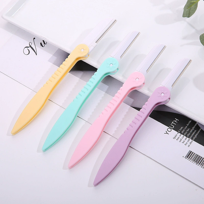 Складной eyebrow sword Ms. Professional Eyebal Black Tattoo Eyebal Боковая красота инструмент макияжа набор красоты
