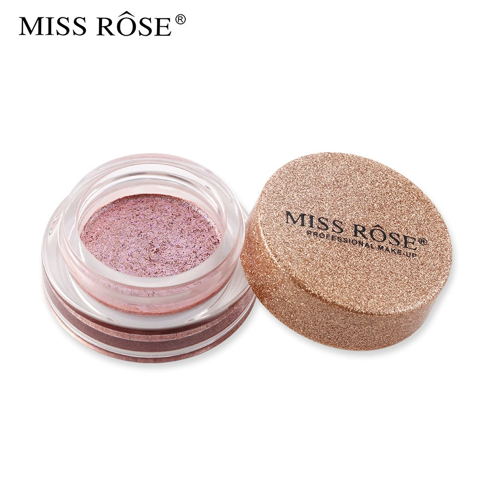 Тени для век MISS ROSE, хайлайтер для лица