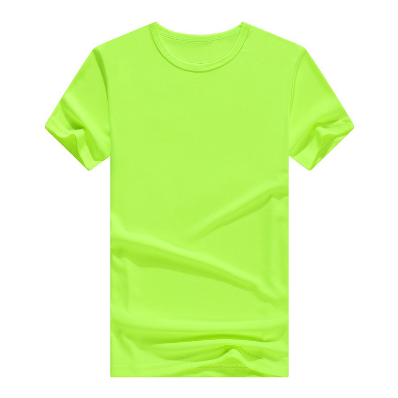 Punto fino engrosado de secado rápido cuello redondo Camiseta logotipo personalizado publicidad camisa cultural camisa polo ropa de trabajo personalizada lote