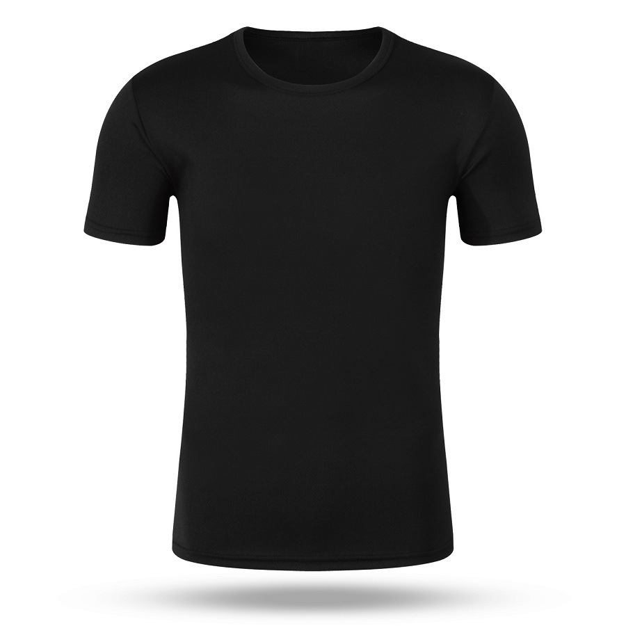 Punto fino engrosado de secado rápido cuello redondo Camiseta logotipo personalizado publicidad camisa cultural camisa polo ropa de trabajo personalizada lote