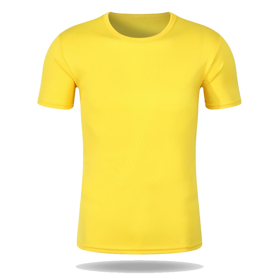 Punto fino engrosado de secado rápido cuello redondo Camiseta logotipo personalizado publicidad camisa cultural camisa polo ropa de trabajo personalizada lote