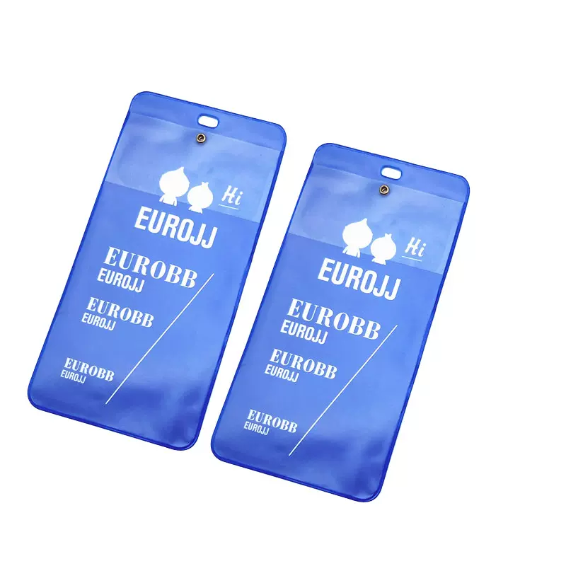 双口袋透明卡套 商会卡套  多样式证件套 PVC彩印软件卡套