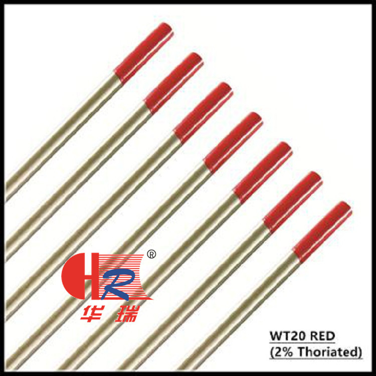华瑞钨电极工厂销售WT20 红头钍钨电极 2.4*175mm