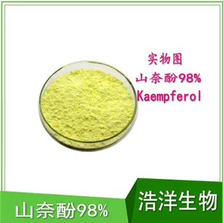 山奈酚98%  50% 10% 30% 20% 520-18-3 山柰酚98% 槐角提取物
