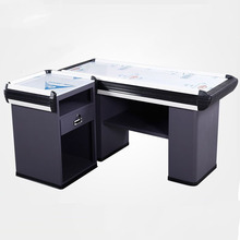 超市收银台便利店小型柜台水果店吧台转角药店收银柜不锈刚台面