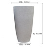 Plastic high boots, flowerpot, resin indoor, increased thickness