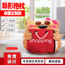 宠物异形动漫卡通抱枕定做来图定制动漫周边抱枕工厂免费一件代发